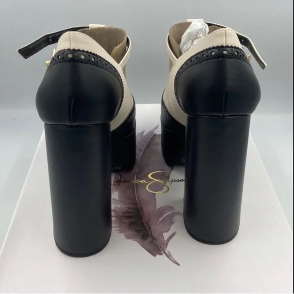 Jessica Simpson Selventa Platform Shoes - Size 8.5M - Picture 4 of 8